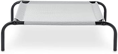 Amazon Basics Cooling Breathable Elevated Dog Bed with Metal Frame for Large Dogs, 51" x 31" x 8", Grey - Image 6