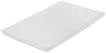 Athena nursery changing mat angled view displaying integrated safety strap