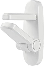 One handed operation baby safety lever lock mechanism