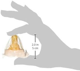 USA imported Similac standard flow vented single use nipple system side angle detailed view