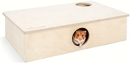 Niteangel Multi-Chamber Hamster House Maze: - Multi-Room Hideouts & Tunnel Exploring Toys for Hamster Gerbils Mice Lemmings (6-Room Large) - Image 2