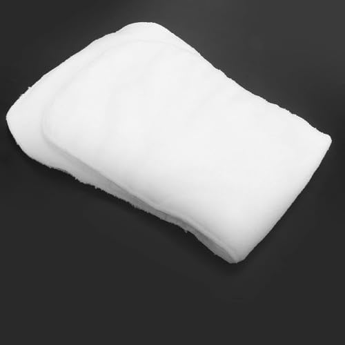 Complete view of the reusable white adult diaper liner pad