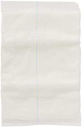 High absorbency cellulose center details on a single sterile dressing
