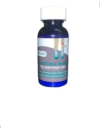KeriCure silver hydrosol brush on bandage bottles for wound protection