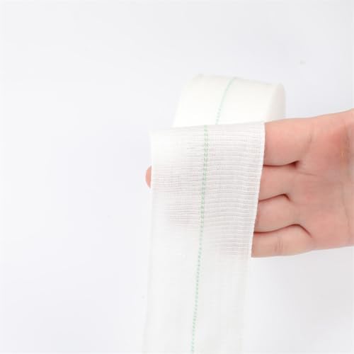 Side view of the 15 meter long tubular stockinette packaging.