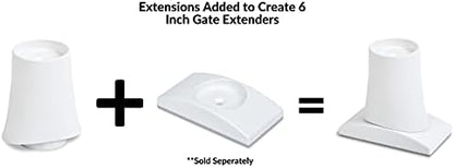 USA imported baby gate extension adapters by Wall Nanny