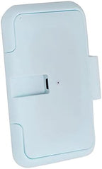 Portable blue baby wipe warmer with USB cable