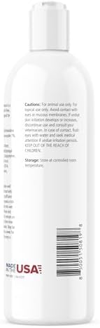 Medicated chlorhexidine and ketoconazole pet shampoo for sensitive skin