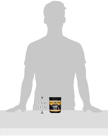 Body Fortress Glutamine Powder nutritional information label panel