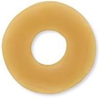 Hollister 8815 flat slim medical hydrocolloid rings close up view.