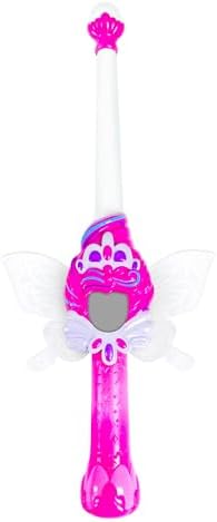 Magic fairy wand with light up wings glowing in the dark