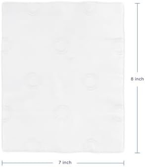 Ubbi plant based sensitive skin baby wipes showing texture and thickness