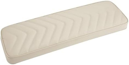 Noval pedicure chair hand rest showing PU leather texture