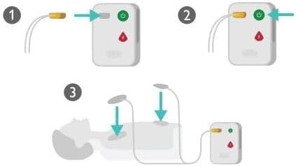 Authentic Laerdal AED training supplies for nursing and emergency education