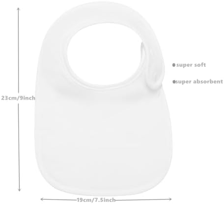 Close up of snap closure on lazyrhino baby bibs