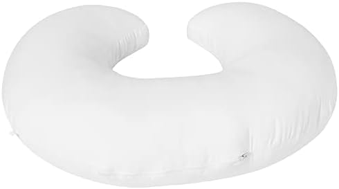 Baby using Aullar pillow for supervised tummy time support