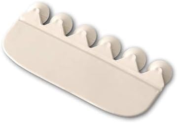 Close up of EASICOZI urine deflector suction cups highlighting the tool free installation mechanism