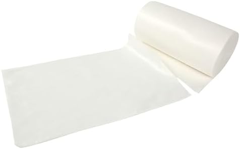 Perforated sheet being unrolled from OsoCozy diaper liner roll