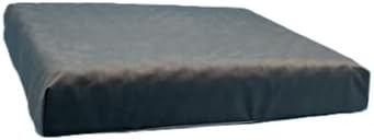 Waterproof dog bed cover demonstrating the water-resistant protective fabric layer.