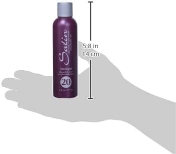 Satin Smooth 20 Volume developer professional hair care bottle
