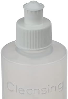 Easy Glide medical squeeze bottle being held to demonstrate the flexible material and easy grip design.