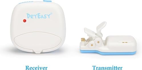 DryEasy wireless transmitter with improved toggle clamp for secure attachment.