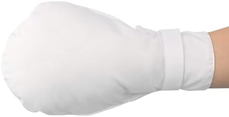 Clobeau patient safety glove showing the thick double padding for maximum wearer comfort.