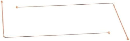 Handheld copper dowsing rods for paranormal investigation