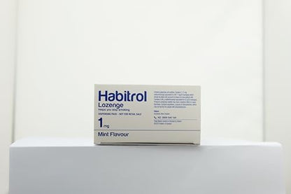 Habitrol 1mg nicotine replacement therapy lozenges imported from USA