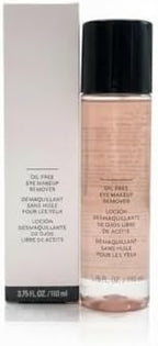Mary Kay oil free eye makeup remover liquid texture and bottle detail