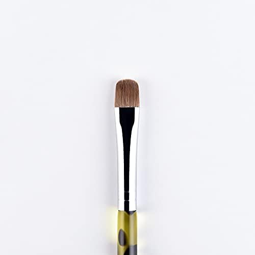 Dual ended Kads manicure brush showing yellow and black handle design