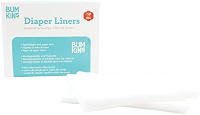 Bumkins biodegradable diaper liners packaging details