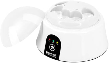 Portable electric nail soaker device for home salon use