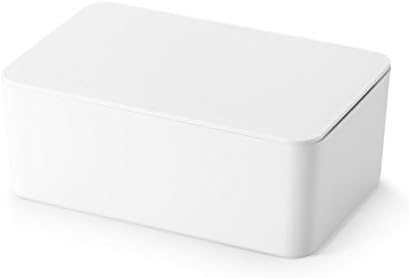 Zdolmy baby wipe holder with open lid and weighted plate