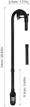 BESPORTBLE aquarium filter replacement parts demonstrating the durable plastic construction and curved design