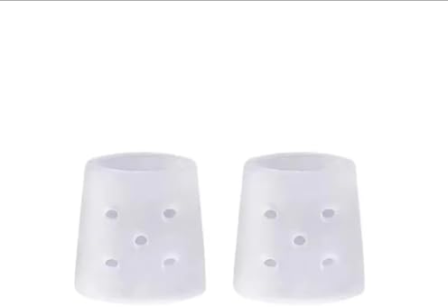 Soft stretchy SEBS material finger caps demonstrating flexibility for everyday habit correction