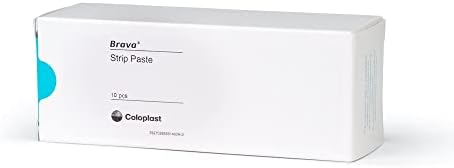 Alcohol free moldable ostomy barrier strips for filling deep skin folds safely.