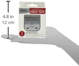High carbon steel Oster clipper blade side angle