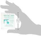 Torbot Skin-Tac-H wipes creating a tacky base for continuous glucose monitor patches.