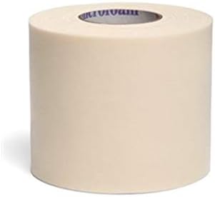 Hypoallergenic and water-resistant 3M medical tape showing thickness and closed-cell foam texture.