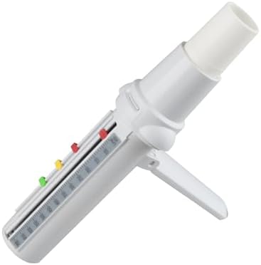 Holdly Mechanical Peak Flow Meter front view for lung capacity tracking