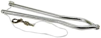 Jeffers Equine Humane Horse Twitch front view genuine aircraft aluminum horse restraint tool
