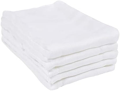 Gerber pure cotton three ply baby diaper pack showcasing the lightweight birdseye woven texture closely