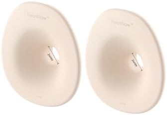Eufy food grade silicone wearable pump accessories showing two flanges
