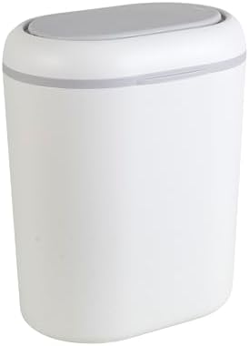 Close up of Shnuggle diaper bin dual seal airlock mechanism