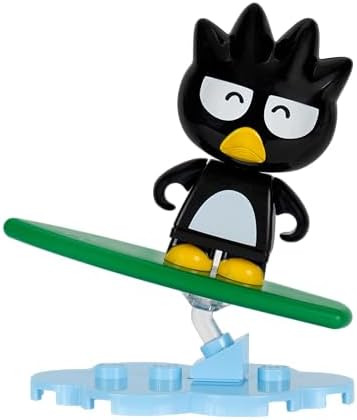 Side view of the premium Amazon Exclusive packaging for the BLDR Hello Kitty collectible minifigure set.