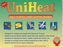 Uniheat 72-hour shipping heat pack 3 pack front view
