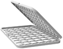 Top down view of Prince Lionheart wipe warmer maintenance accessory