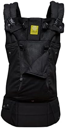 Toddler in backpack carry position using LILLEbaby Complete All Seasons