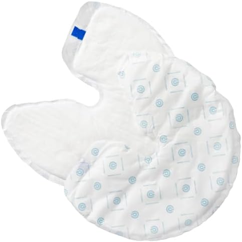 Close up view of the superabsorbent core layer on the QuickChange catheter alternative wrap for men.